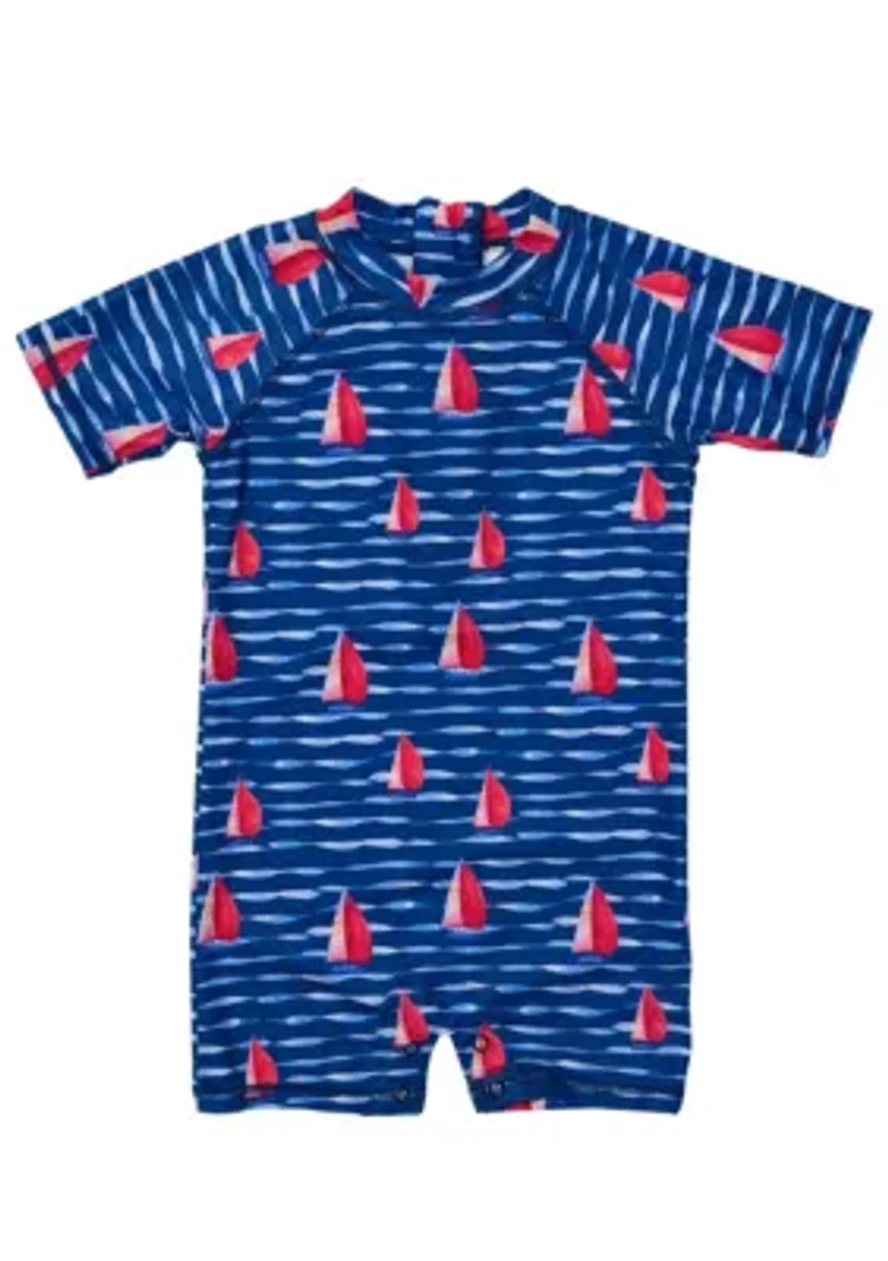 Sailboat Rock SS Sunsuit