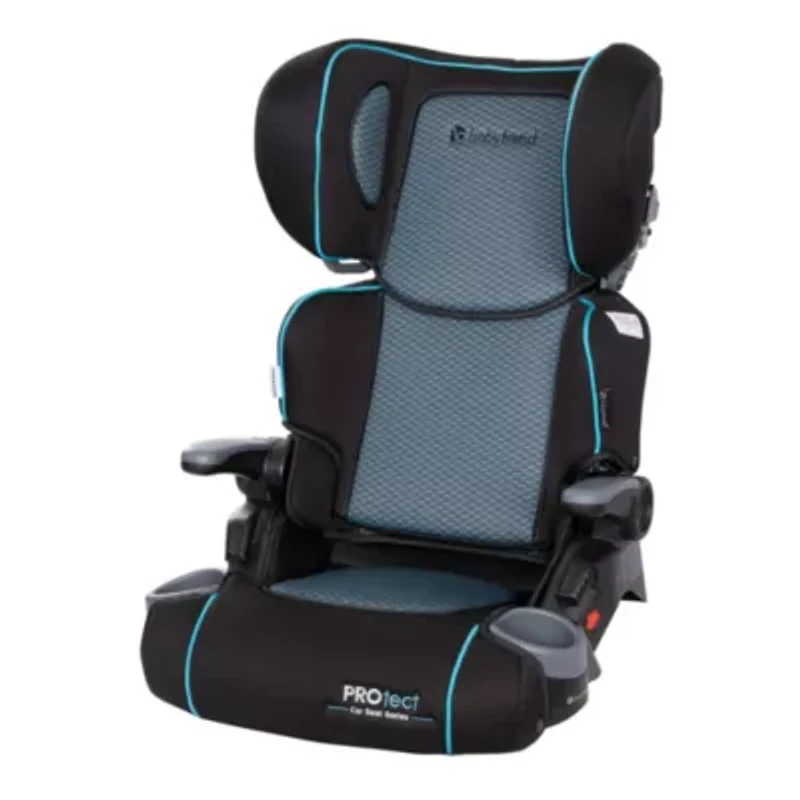 Protect 2-In-1 Folding Booster Seat - Aqua Tech