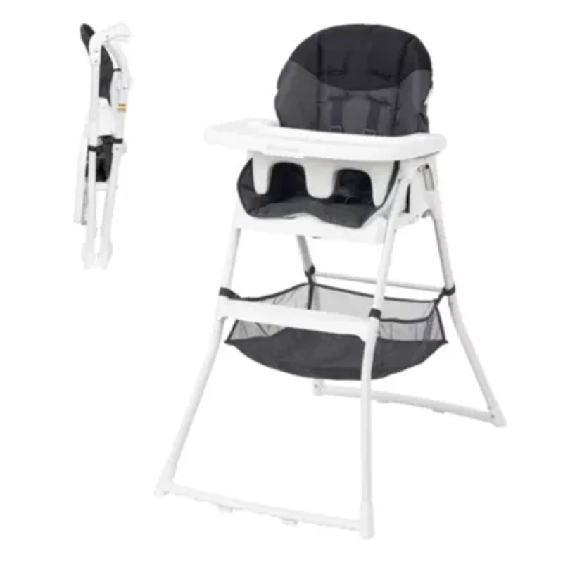 Flat Fold High Chair - Stellar Black