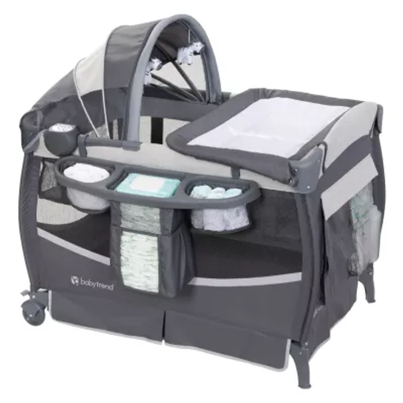 Baby Trend Deluxe II Nursery Center - Misty Grey
