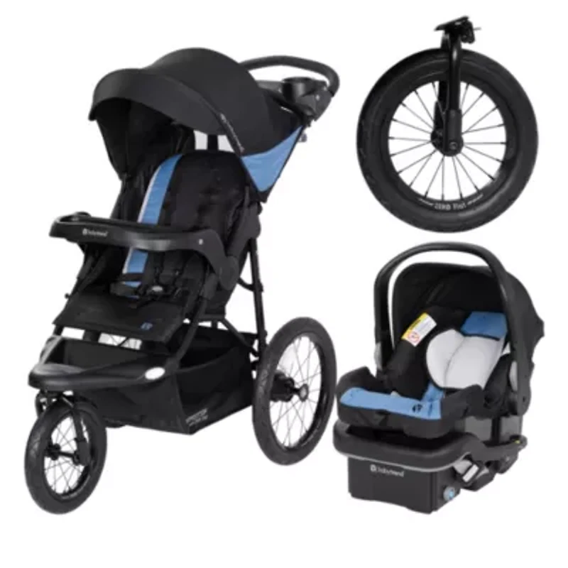 Expedition® Zero Flat Jogger Travel System with LED Lights