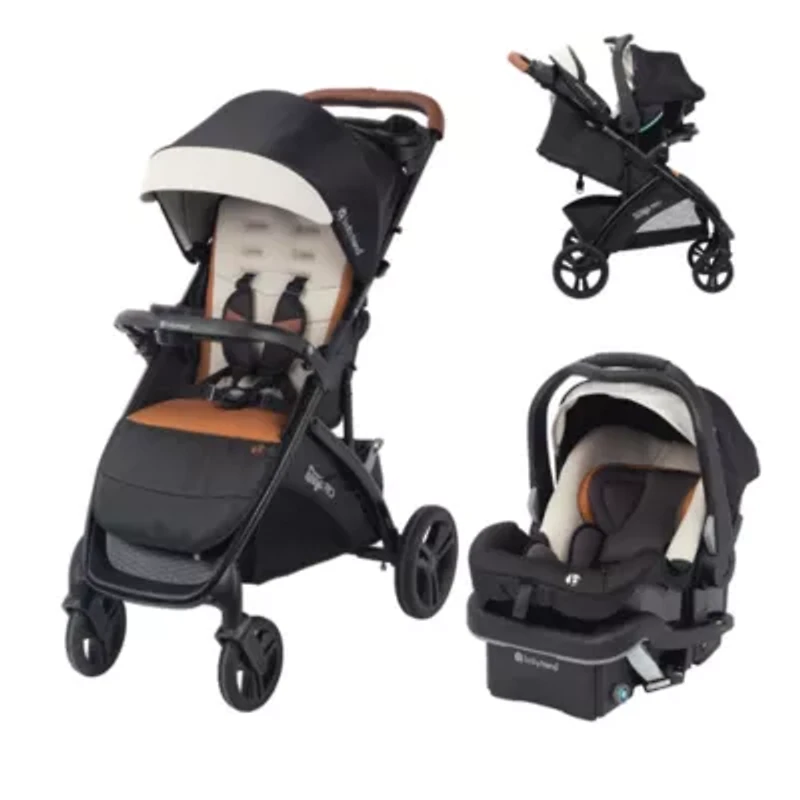 Tango PRO Travel System with Secure-Lift Infant Car Seat - Dash Tan