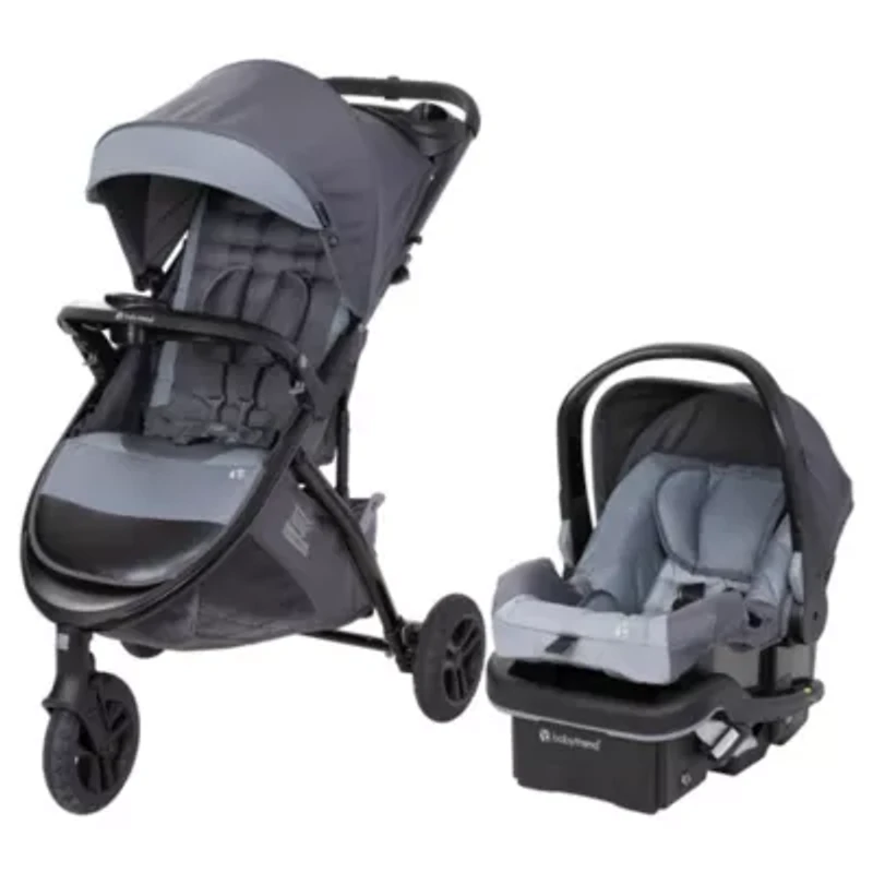Tango 3 All-Terrain Stroller Travel System with EZ-Lift™ PLUS Infant Car Seat - Ultra Grey