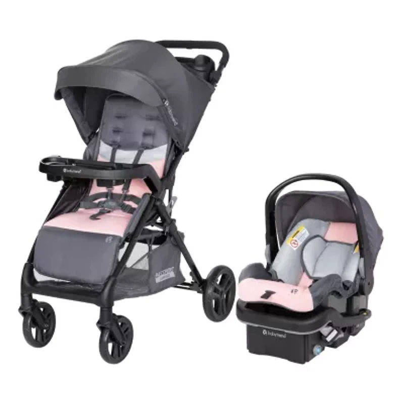 Passport Carriage Travel System (with EZ-Lift™ PLUS)-Dash Pink