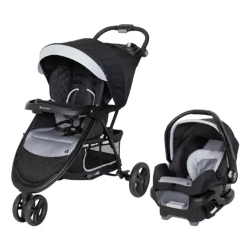 EZ Ride Plus Travel System - Carbon Black