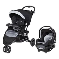 EZ Ride Plus Travel System - Carbon Black
