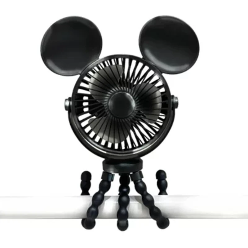 Portable, Multi-Use Stroller Fan, Mickey Mouse