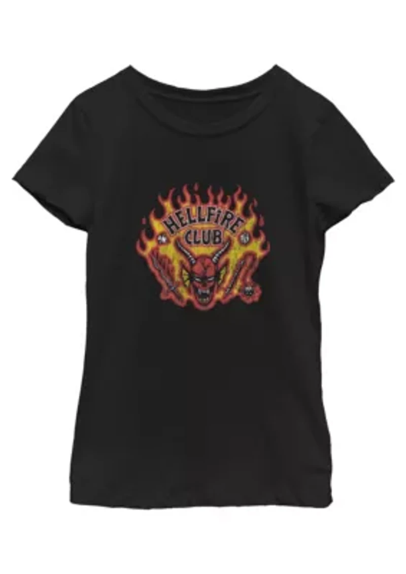 Hellfire Club Scratch Graphic T-Shirt