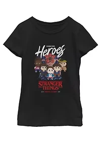 Hawkins Heroes Players Graphic T-Shirt