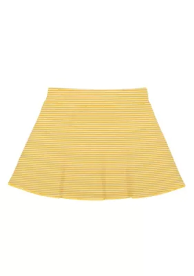Snapper Rock Sunshine Stripe Swim Skirt