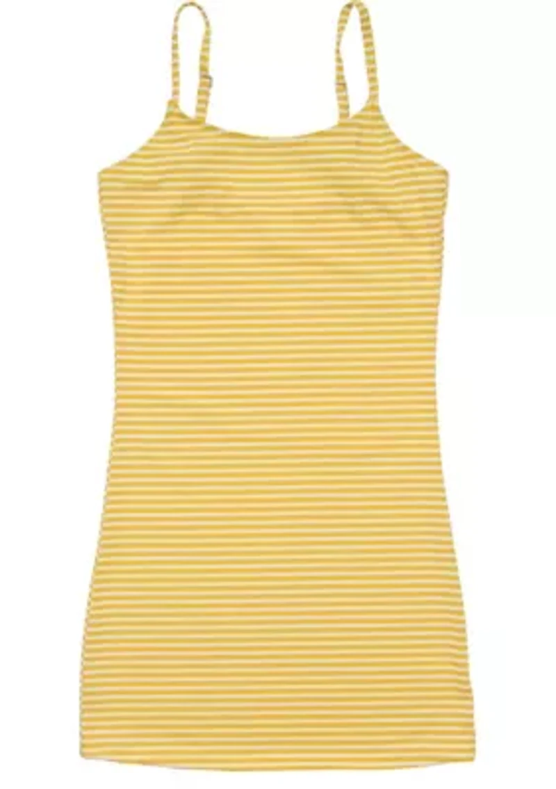 Snapper Rock Sunshine Stripe Teen Cami Dress