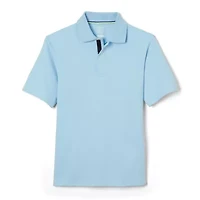 Boys XS-XXL Adaptive Short Sleeve Interlock Polo