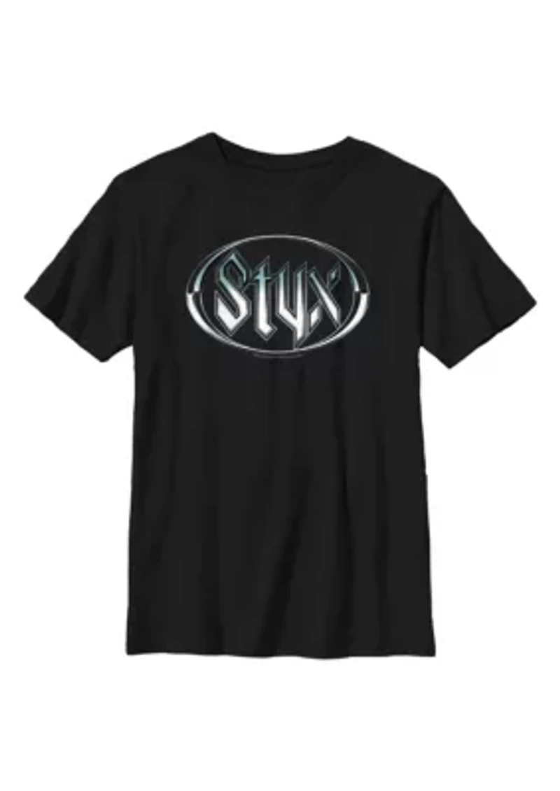 Styx Chrome Logo Graphic T-Shirt
