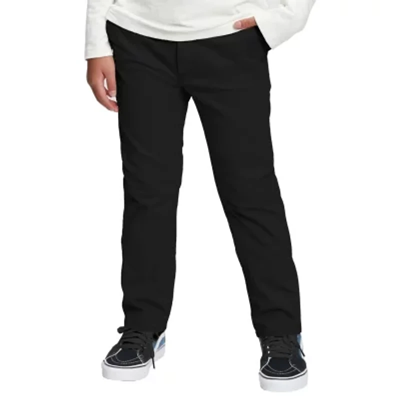 Boy's Stretch Slim Fit School Uniform Chino Pants
