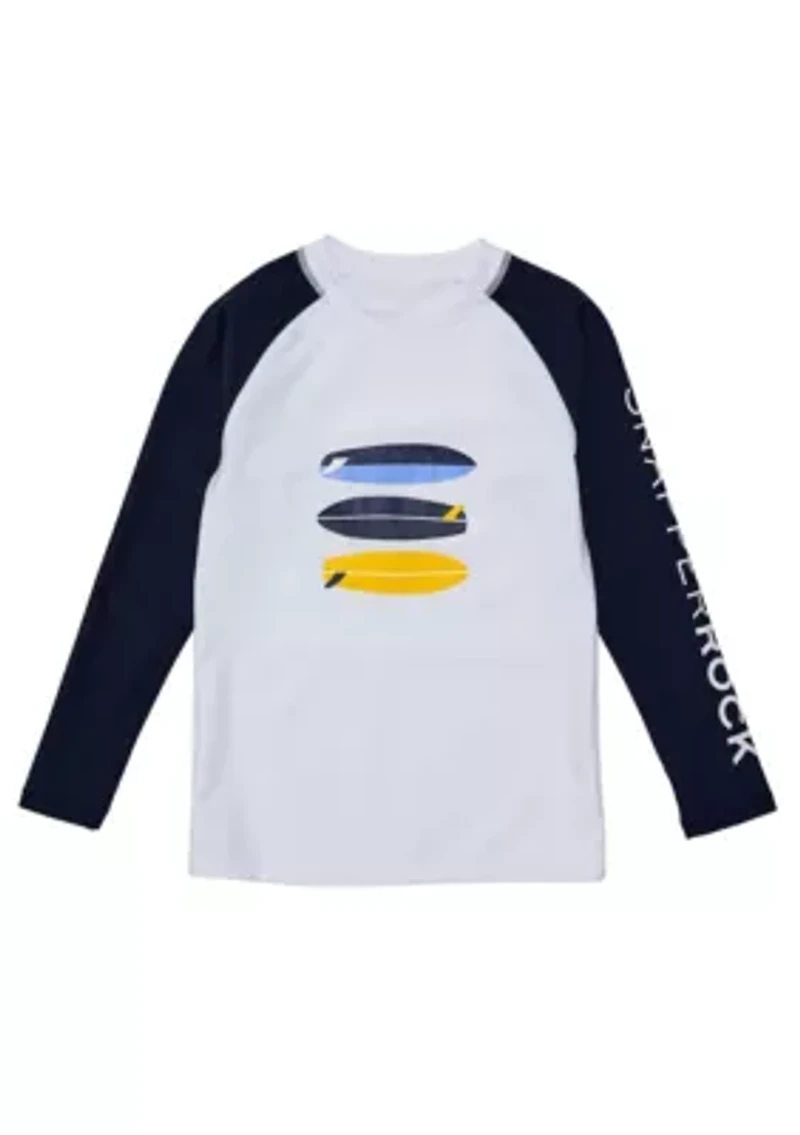 Wave Break LS Rash Top