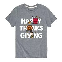 Happy Thanksgiving Graphic T-Shirt
