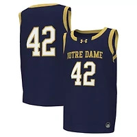 NCAA Under Armour #42 Notre Dame Fighting Irish Replica Basketball Jersey