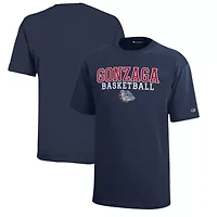 Gonzaga University Bulldogs NCAA Stacked Logo Basketball T-Shirt
