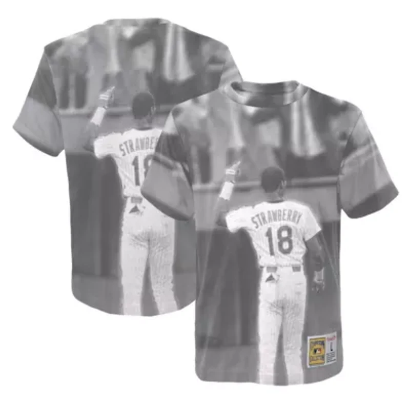 MLB Darryl Strawberry New York Mets Sublimated Player T-Shirt