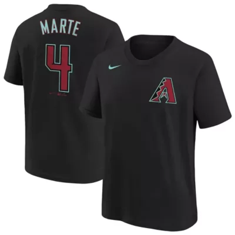 MLB Nike Ketel Marte Arizona Diamondbacks 2024 Fuse Name & Number T-Shirt