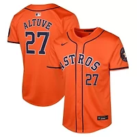 MLB Nike Jose Altuve Houston Astros Alternate Limited Player Jersey
