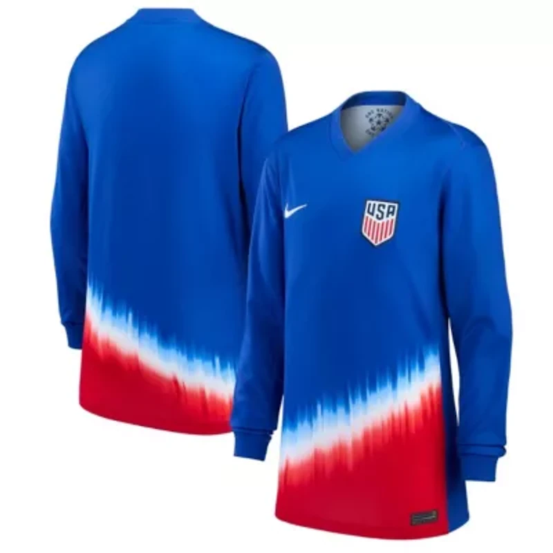 Soccer National Teams Nike USMNT 2024 Away Replica Long Sleeve Jersey