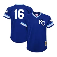 MLB Bo Jackson Kansas City Royals Cooperstown Collection Mesh Batting Practice Jersey