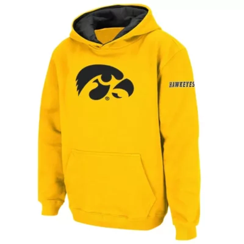 NCAA Iowa Hawkeyes Big Logo Pullover Hoodie