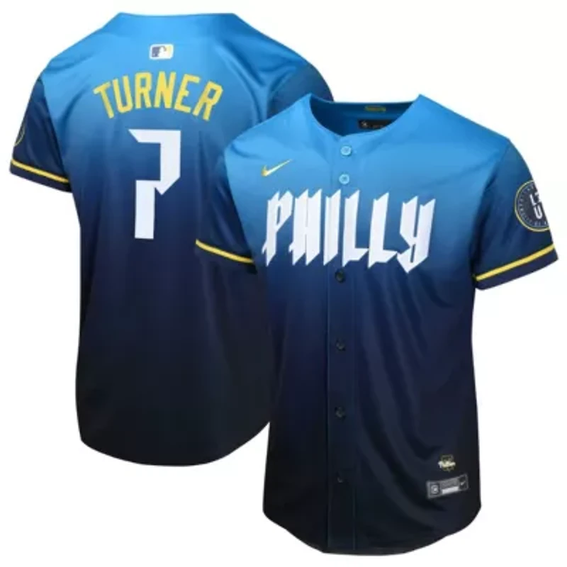 MLB Nike Trea Turner Philadelphia Phillies 2024 City Connect Limited Player Jersey