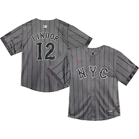 MLB Nike Francisco Lindor New York Mets 2024 City Connect Limited Player Jersey
