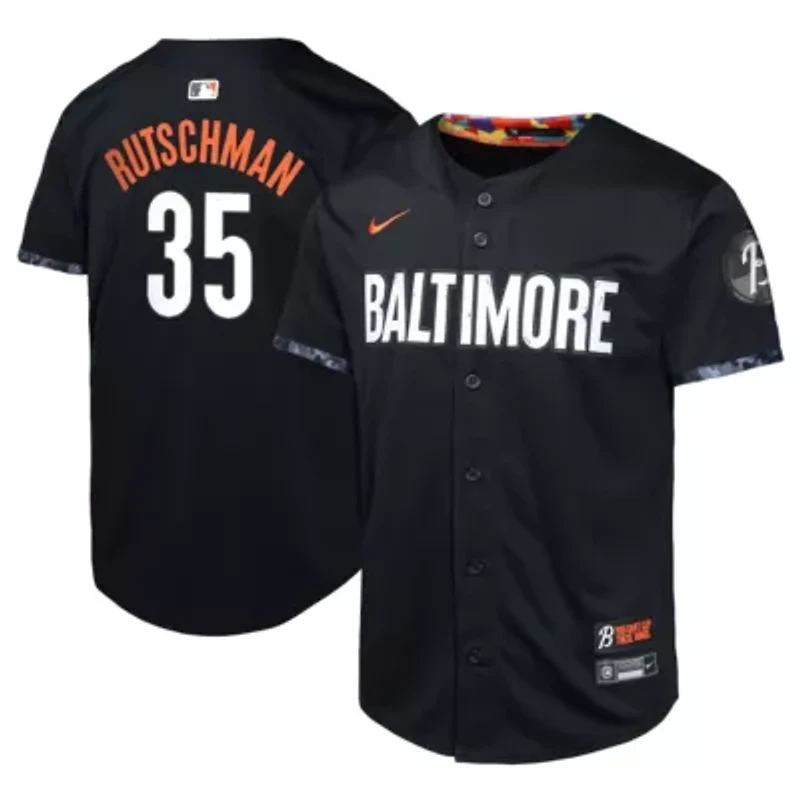 MLB Nike Adley Rutschman Baltimore Orioles City Connect Limited Player Jersey