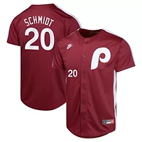 MLB Nike Mike Schmidt Philadelphia Phillies Cooperstown Collection Limited Player Jersey