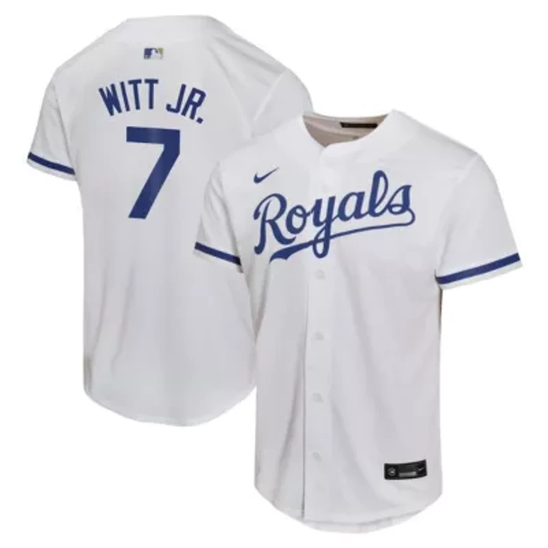 MLB Nike Bobby Witt Jr. Kansas City Royals Home Game Player Jersey