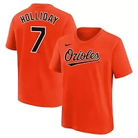 MLB Nike Jackson Holliday Baltimore Orioles Name & Number T-Shirt