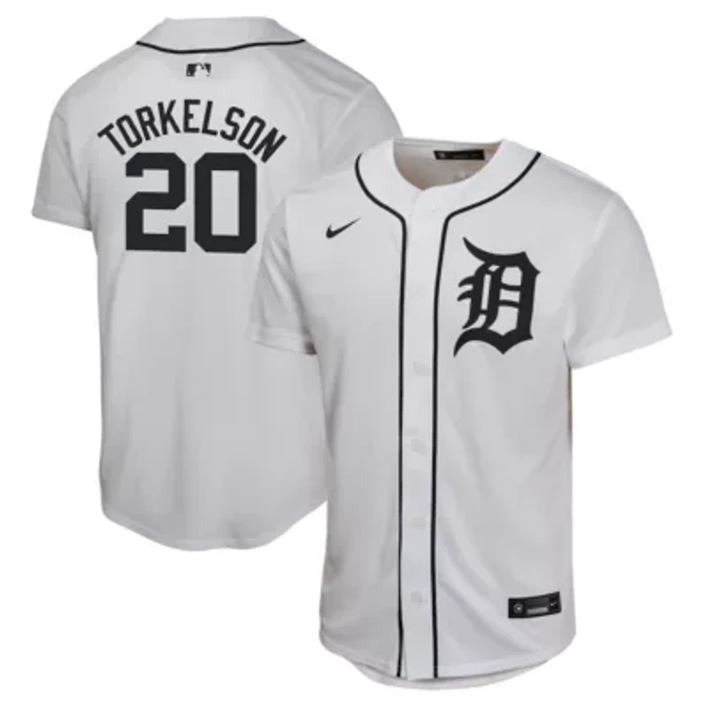 MLB Nike Spencer Torkelson Detroit Tigers Home Game Player Jersey