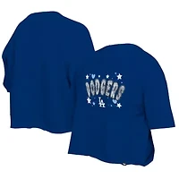 MLB Girls Los Angeles Dodgers Flip Sequin Team T-Shirt