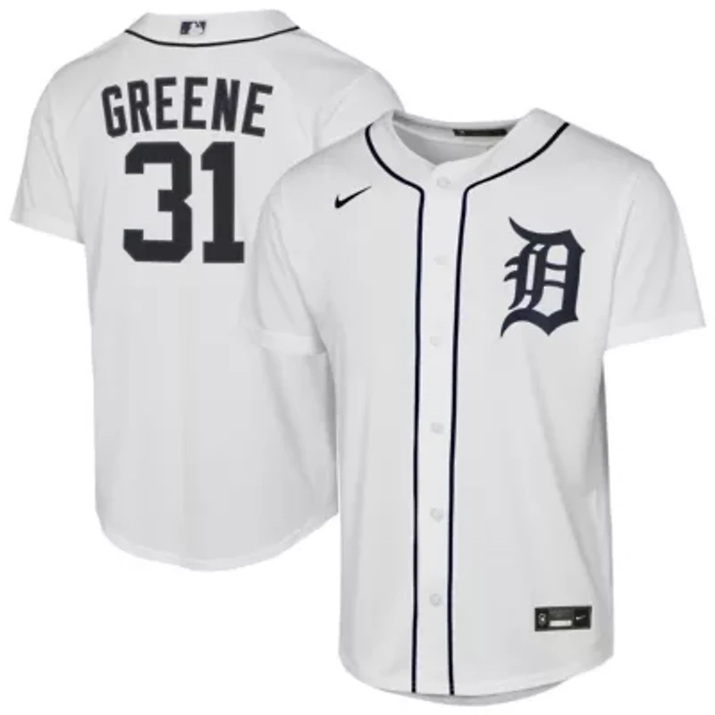 MLB Nike Riley Greene Detroit Tigers Home Replica Player Jersey