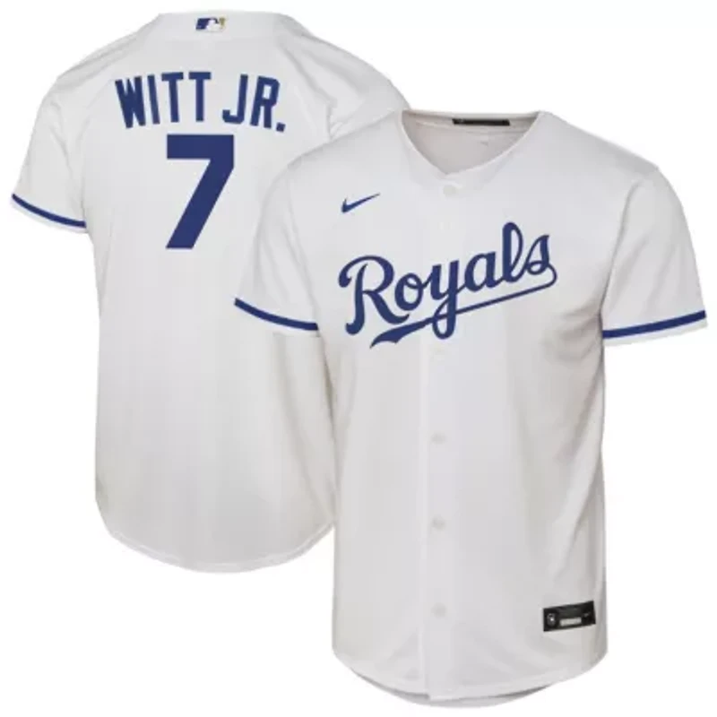 MLB Nike Bobby Witt Jr. Kansas City Royals Home Replica Player Jersey