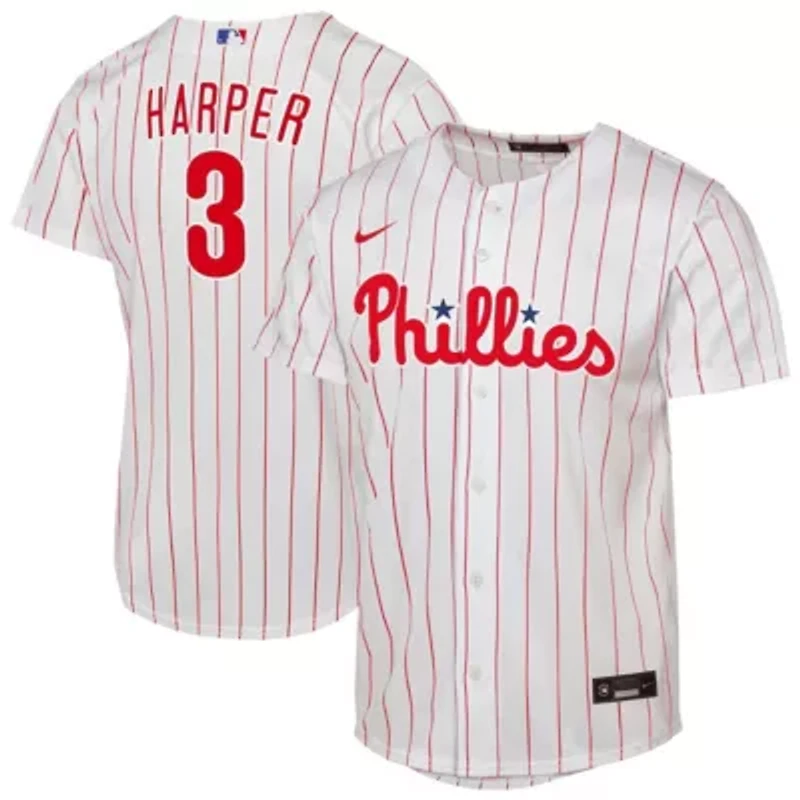 MLB Nike Bryce Harper Philadelphia Phillies Home Replica Player Jersey