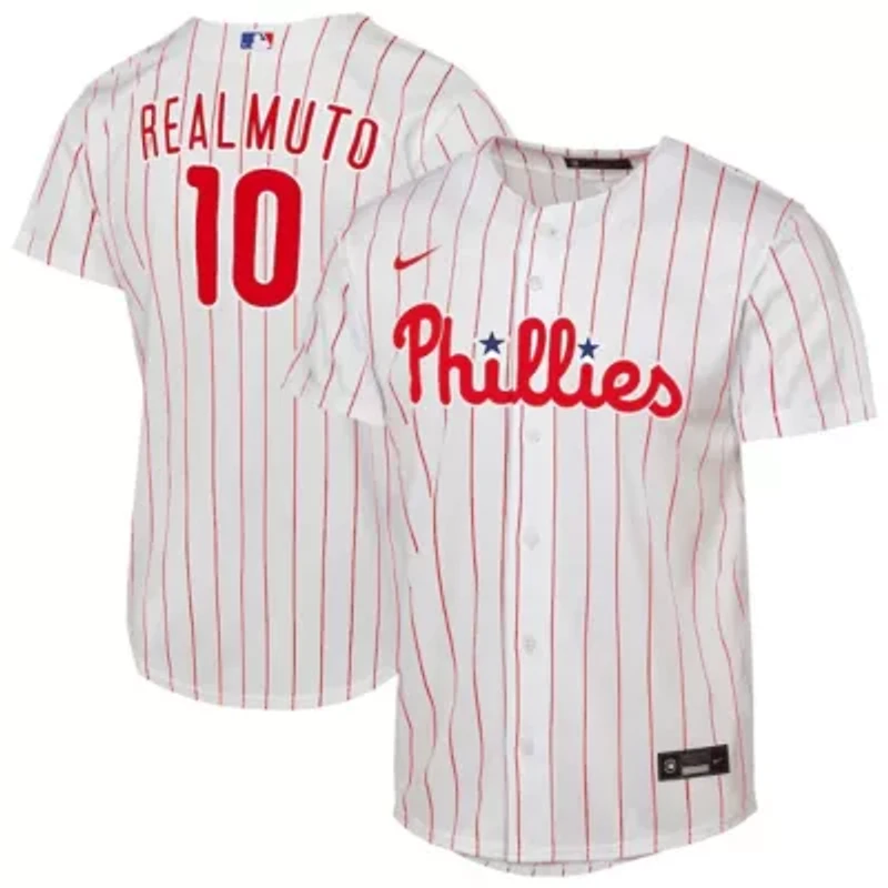 MLB Nike J.T. Realmuto Philadelphia Phillies Home Replica Player Jersey
