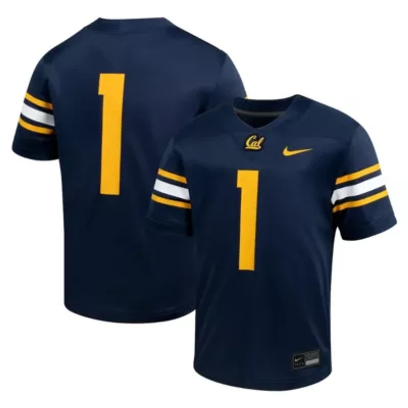 California Golden Bears NCAA Nike #1 Cal Untouchable Football Jersey