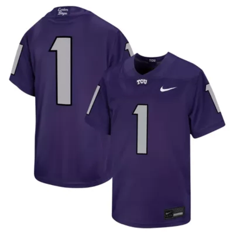 NCAA Nike #1 TCU Horned Frogs Untouchable Football Jersey