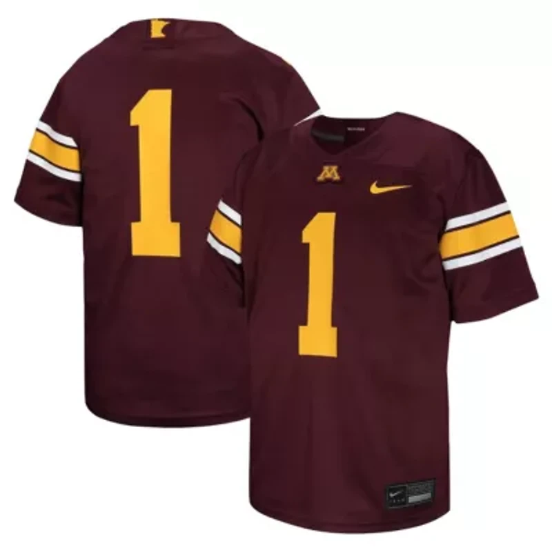 NCAA Nike #1 Minnesota Golden Gophers Untouchable Football Jersey