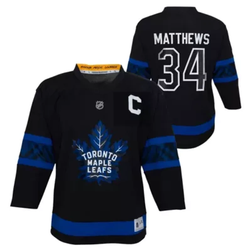 NHL Auston Matthews Toronto Maple Leafs Alternate Replica Player Jersey