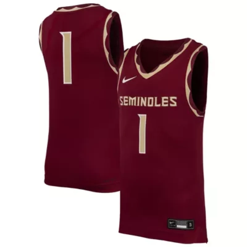NCAA Nike #1 Florida State Seminoles Replica Basketball Jersey