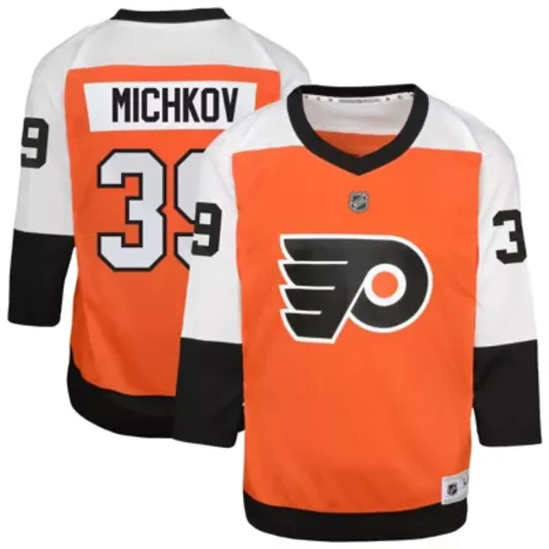 NHL Matvei Michkov Philadelphia Flyers Home Replica Player Jersey