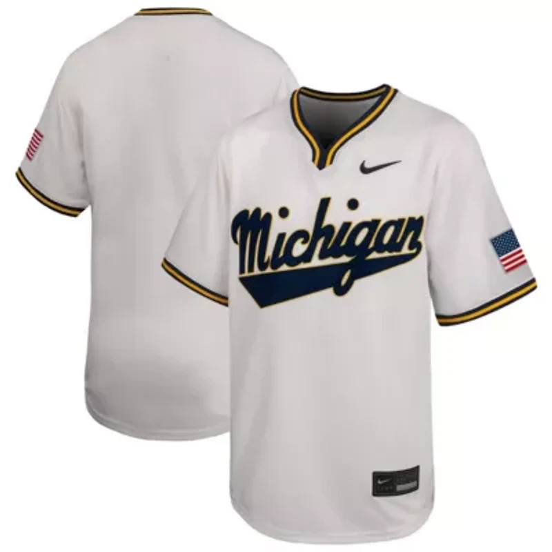 NCAA Nike Michigan Wolverines Limited Baseball Jersey