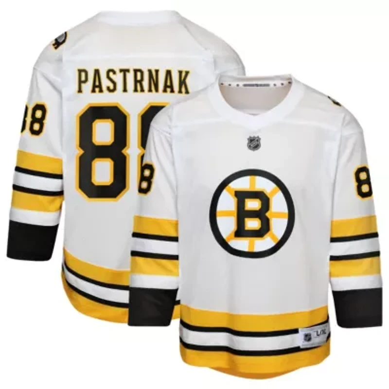 NHL David Pastrnak Home Replica Player Jersey