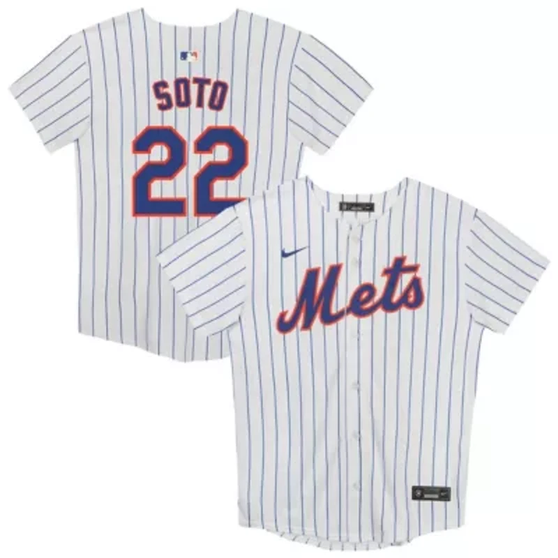 Youth MLB Preschool Nike Juan Soto New York Mets Home Game Jersey