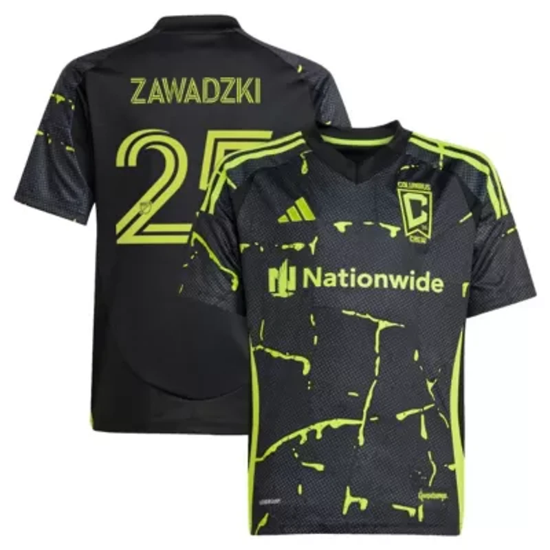 MLS Sean Zawadzki Columbus Crew 2025 The Goosebumps Kit Replica Player Jersey